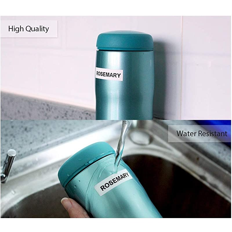 Compatible Label Tape Replacement Dymo D1 45013 S0720530 Label Tape for DYMO LabelManager 160 280 210D 360D 420P 220P 260P 450D Label Maker Black on White 12 Inch1mm x 23 Feet7m 6 Refills