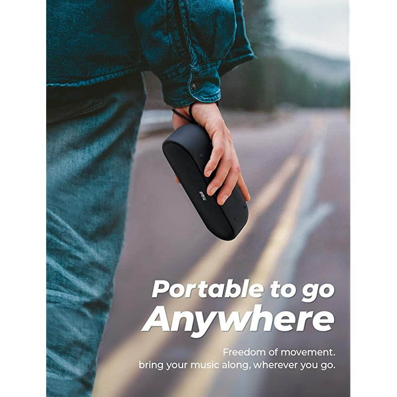 MaxSound Plus Portable Bluetooth Speaker, 24W Wireless Speaker with Powerful Louder Sound, Exceptional XBass, IPX7 Waterproof, 20-Hour Playtime, 100ft Bluetooth Rang for Party, Travel, Outdoor