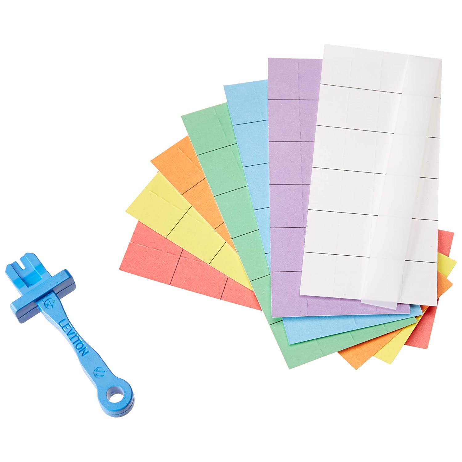 Leviton 476TM-612 Twist and Mount Patch Panel, 12 CAT 6 Ports