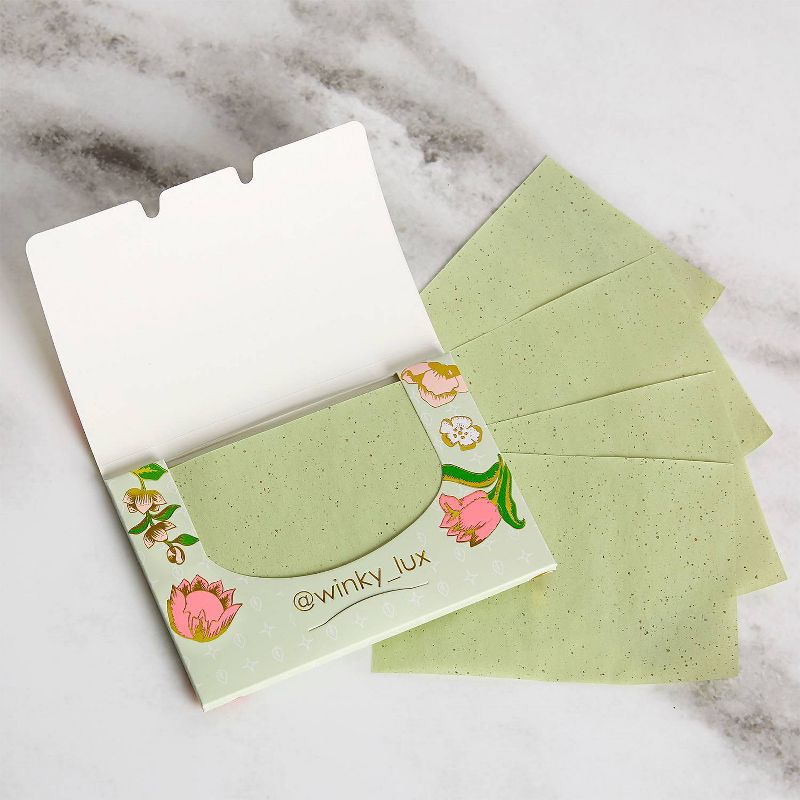 Winky Lux Matcha Blotting Sheets