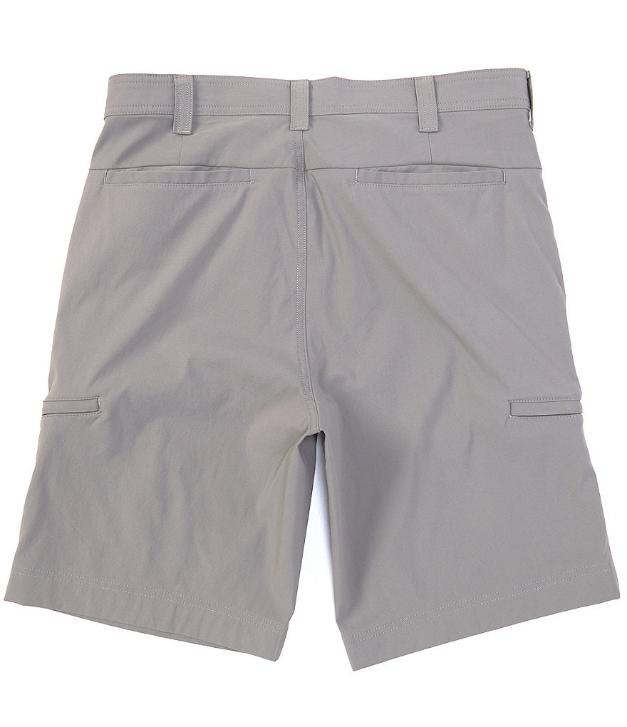 Roundtree & Yorke Active Waist 9#double; Inseam Performance Shorts