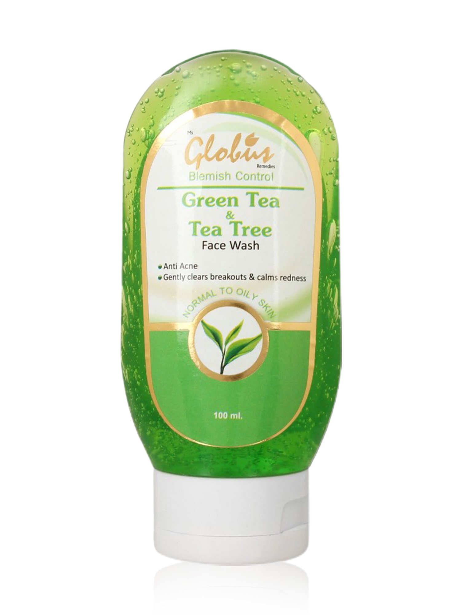 Globus Remedies Blemish Control Green Tea & Tea Tree Face Wash - 100 ml