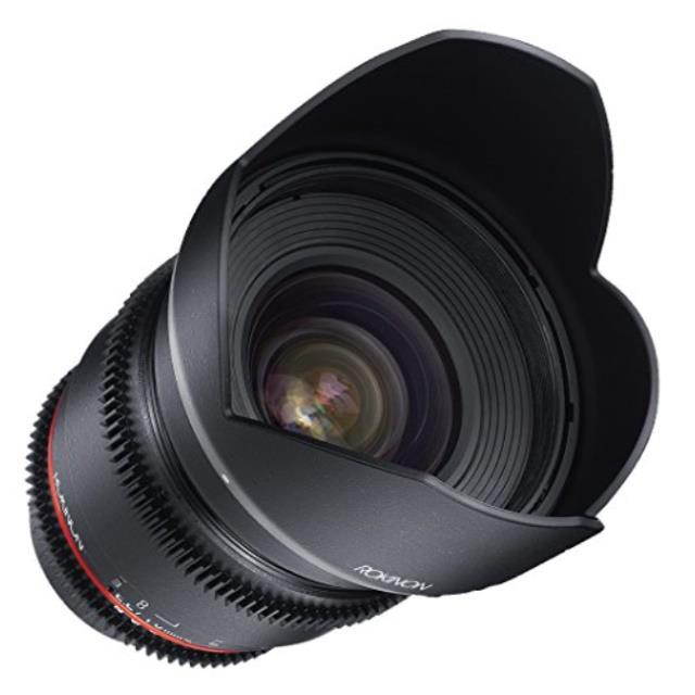Rokinon DS16M-MFT 16mm T2.2 Cine Wide Angle Lens for Olympus and Panasonic Micro Four Thirds