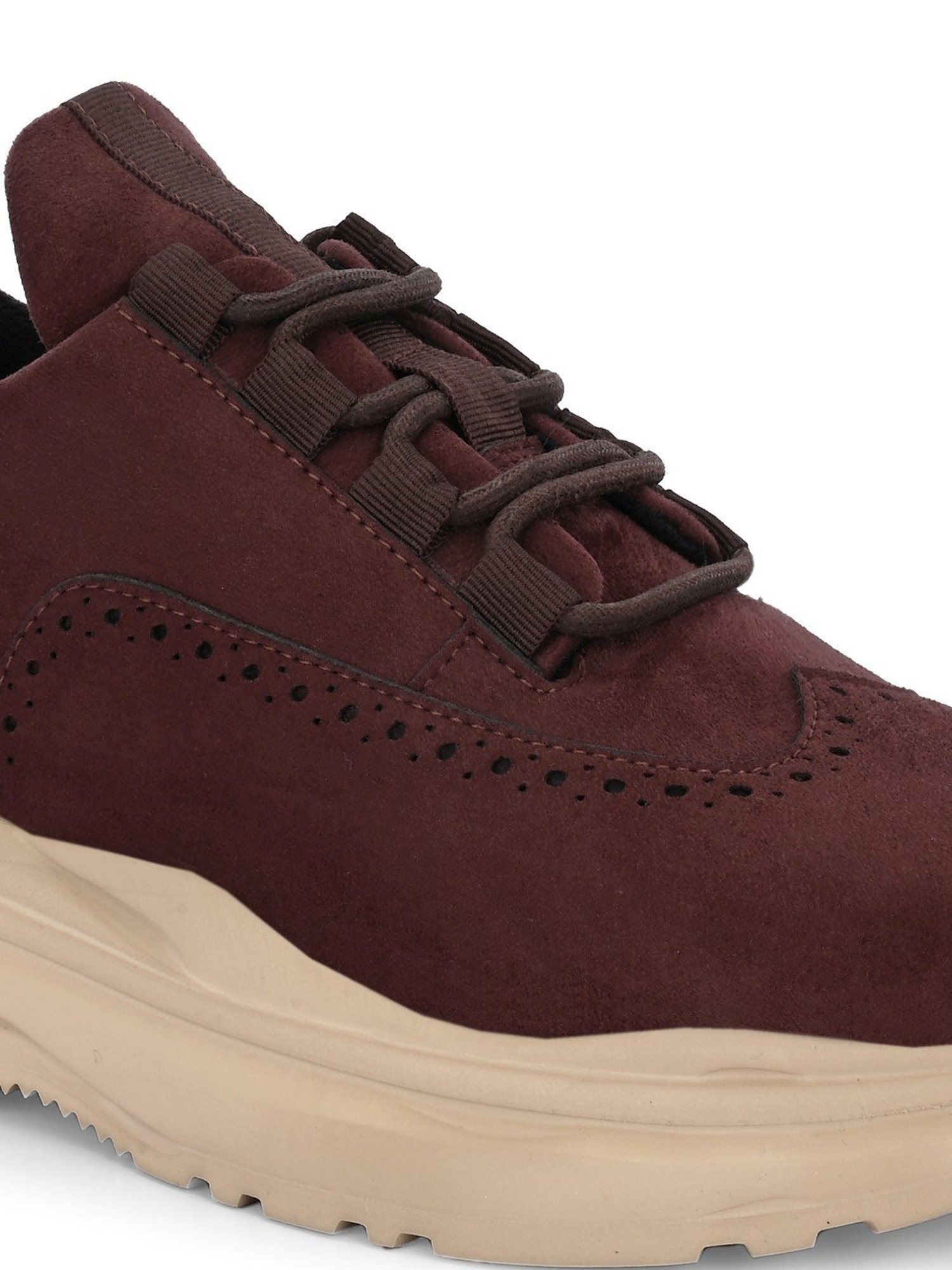 Hoversole Men's Gravity Brown Casual Sneakers