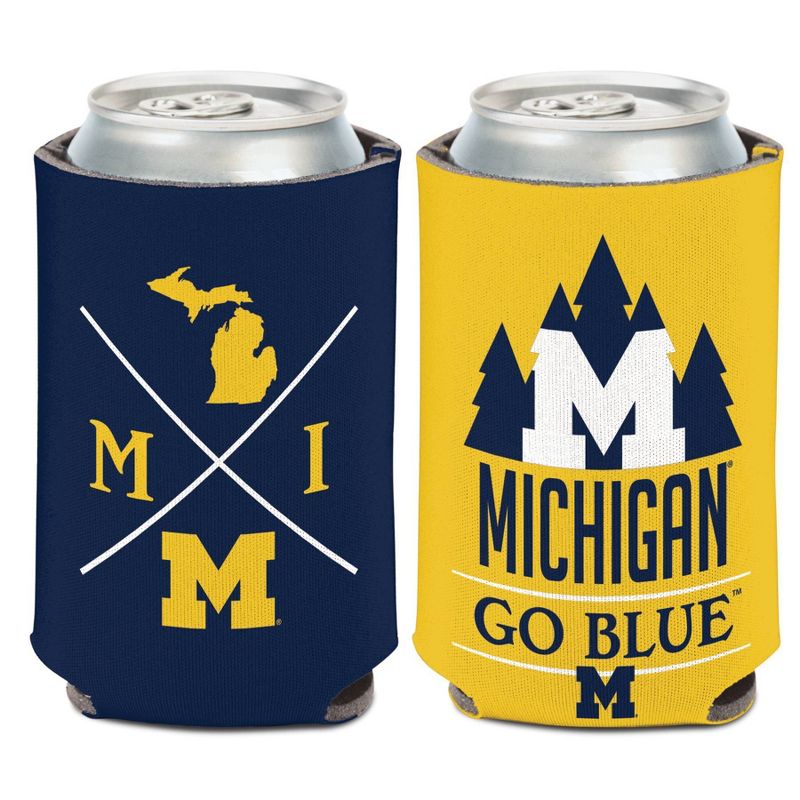 NCAA Michigan Wolverines Hipster Can Cooler