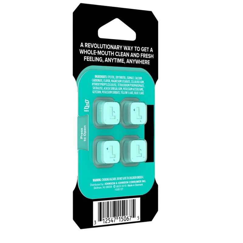 Listerine Ready Tabs Soft Mint - Trial Size - 4ct