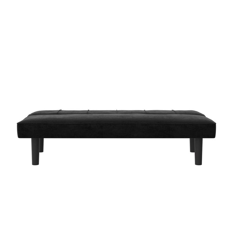 Ethan Futon Microfiber Black - Room & Joy