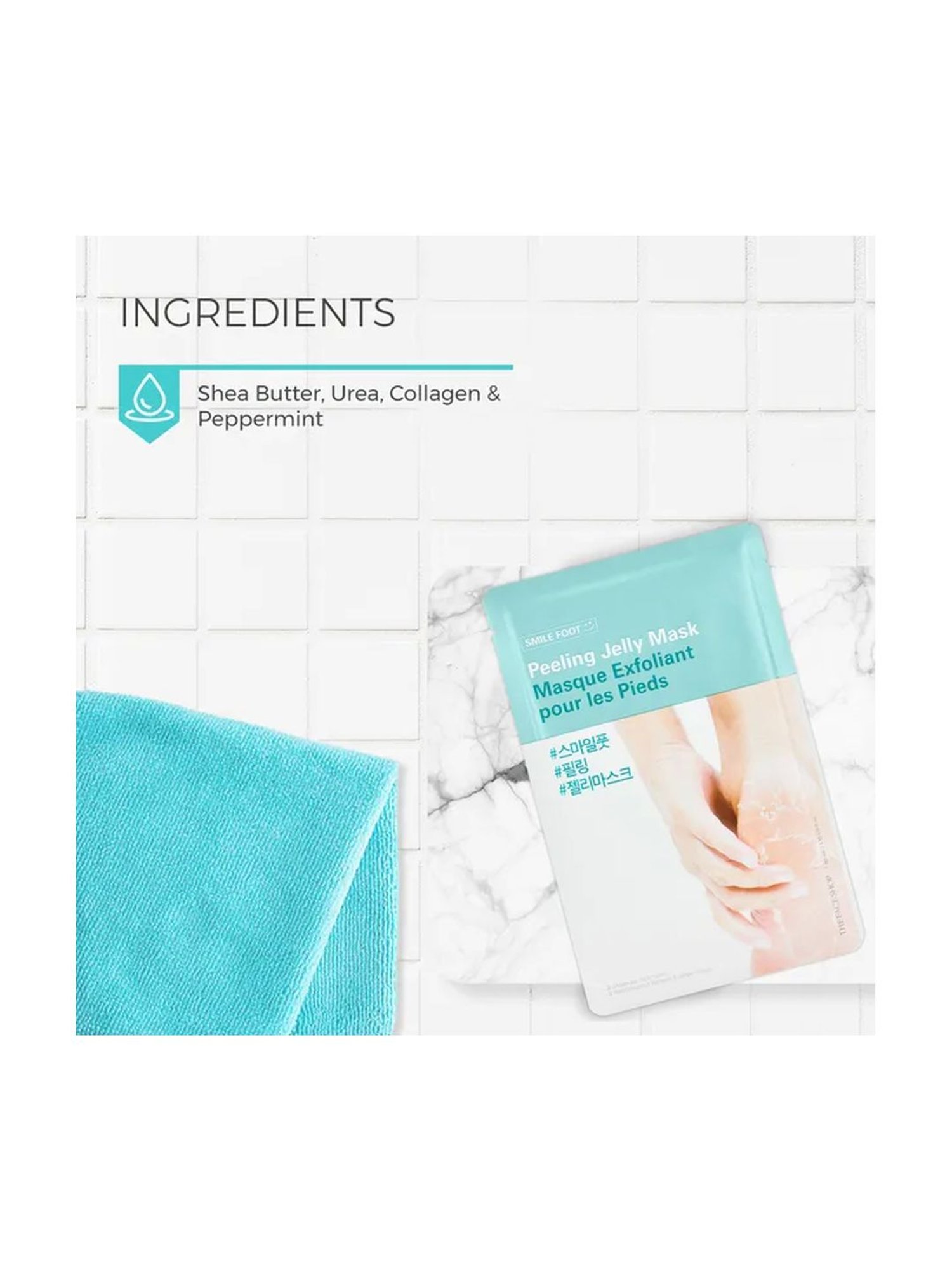 The Face Shop Smile Foot Peeling Jelly Mask