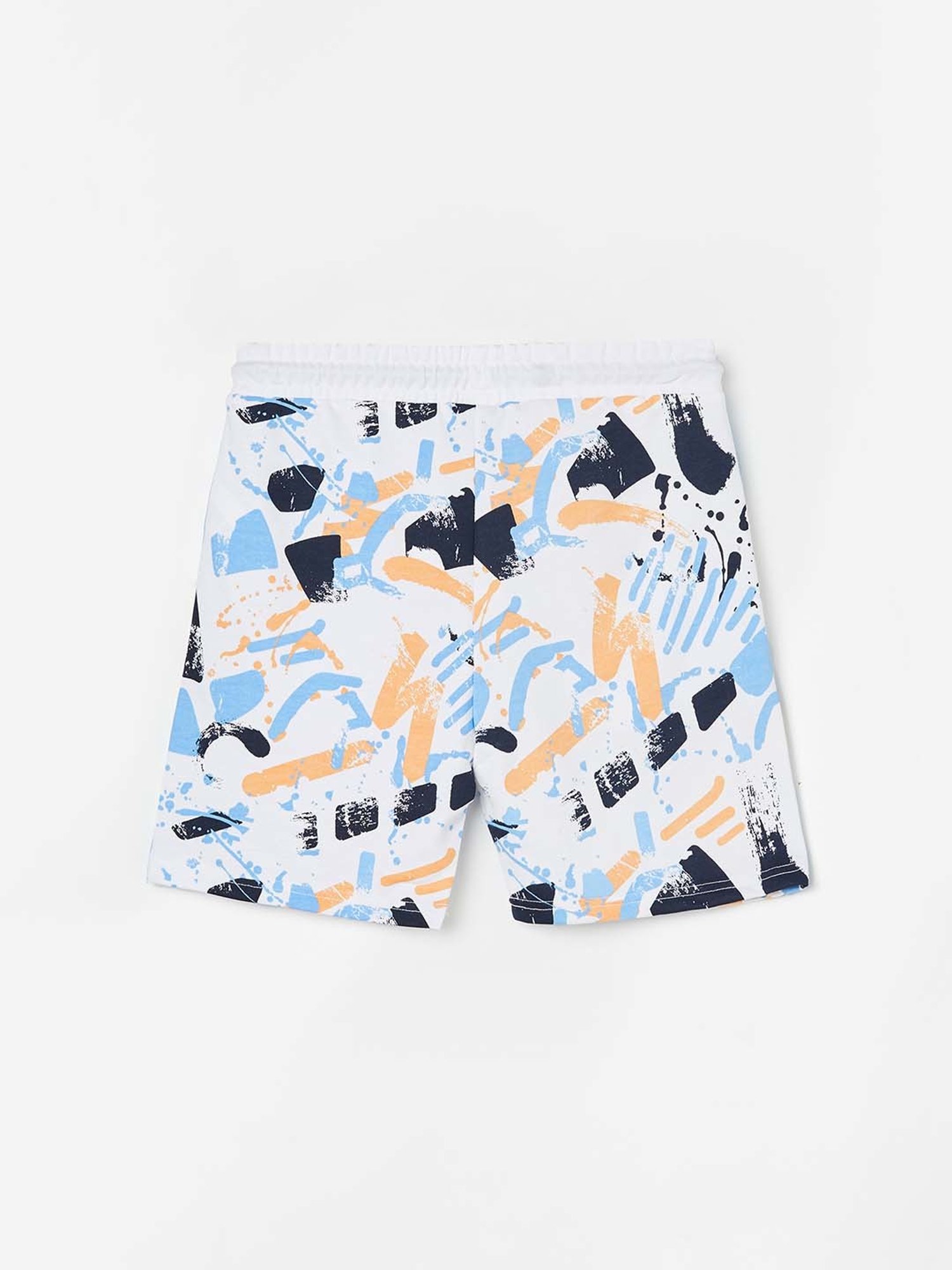 KAPPA Kids Multicolor Cotton Printed Shorts