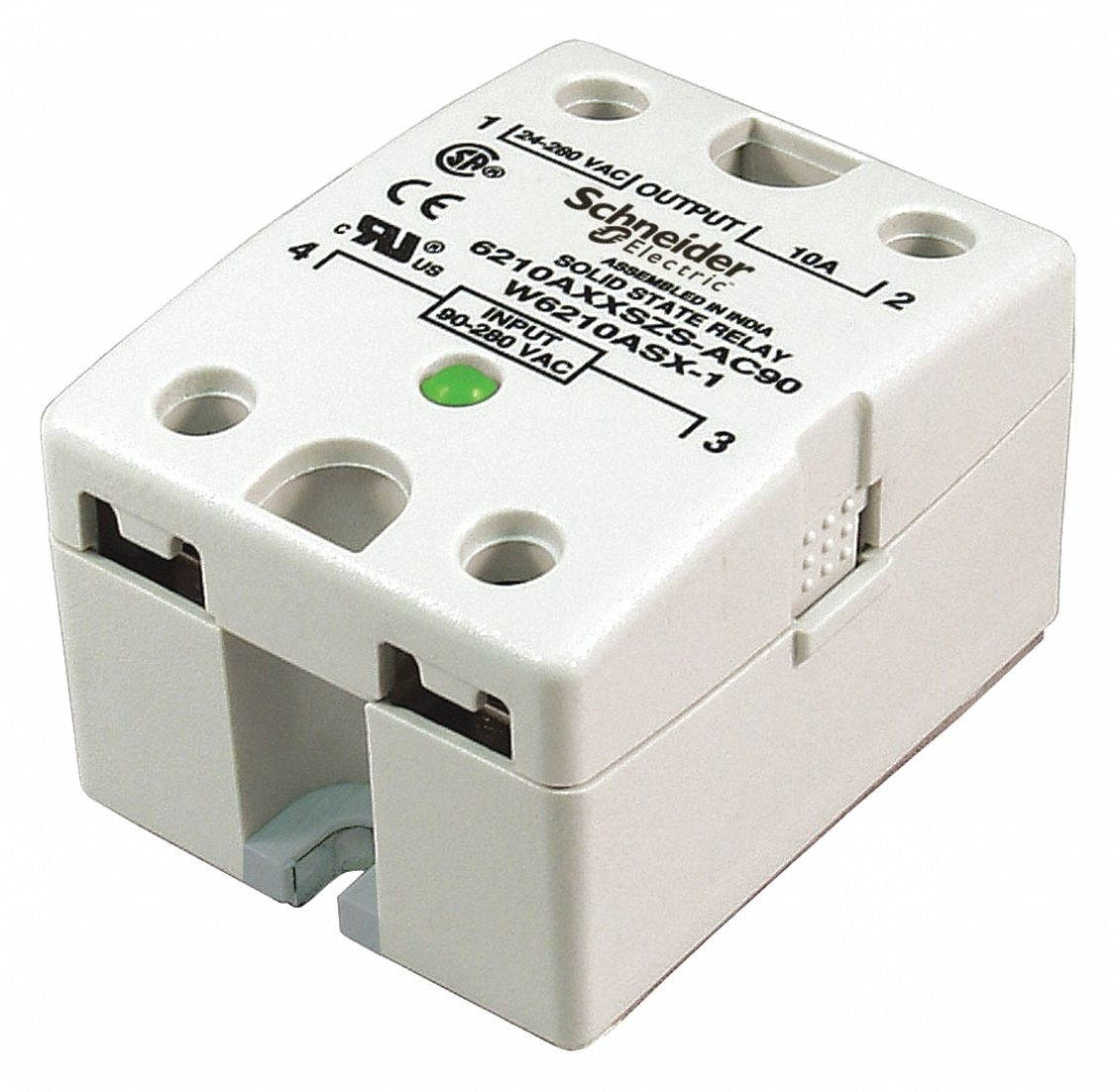 1-Pole Surface Mount Solid State Relay; Max. Output Amps w/Heat Sink: 50