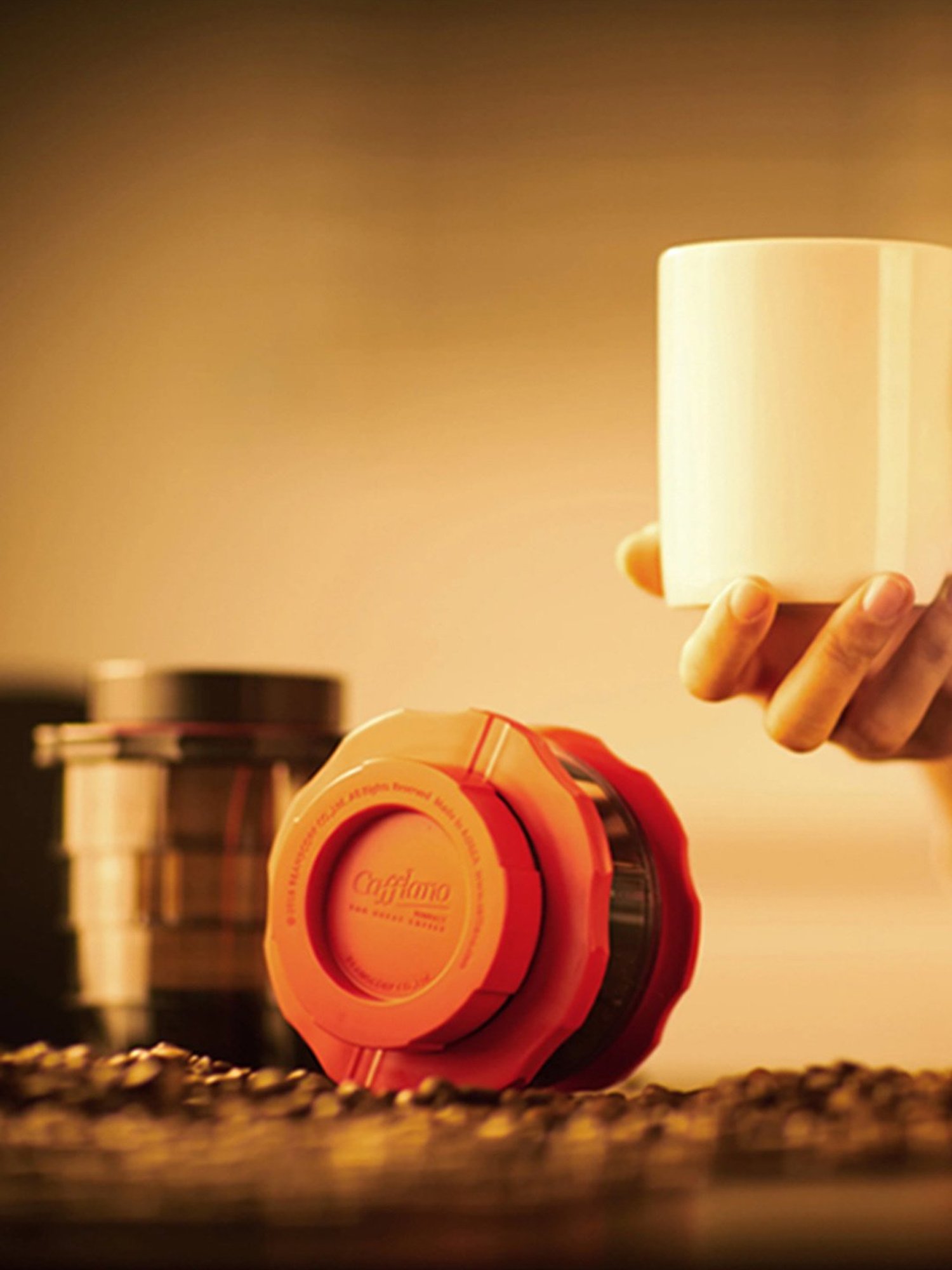 Milton Silver Stainless Steel Thermal Coffee Pot (500 ml) - Set of 1