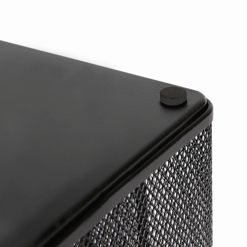 Mesh Medium Desktop Organizer Black - Made By Design™