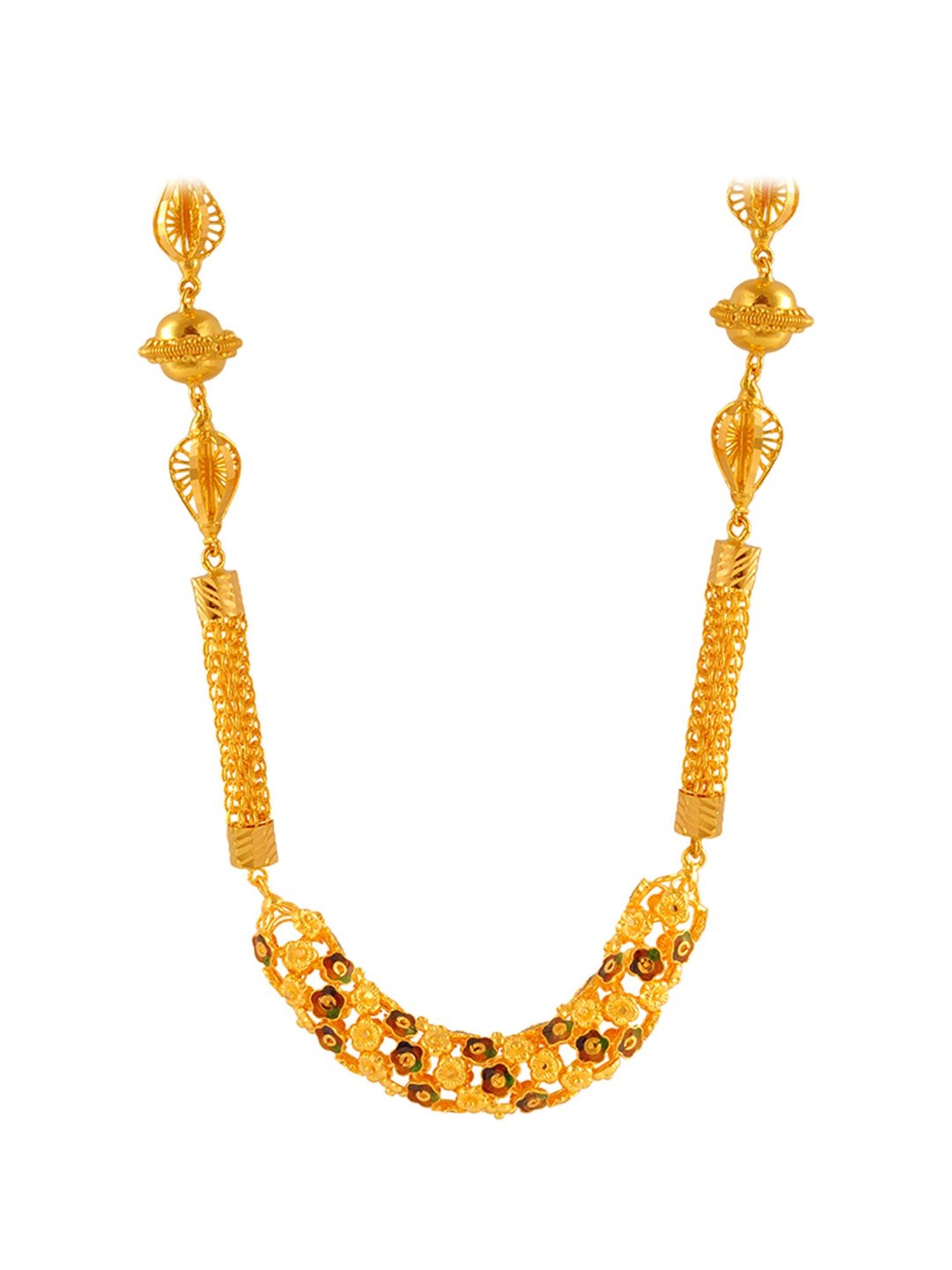 Malabar Gold and Diamonds 22k Gold Necklace for Women