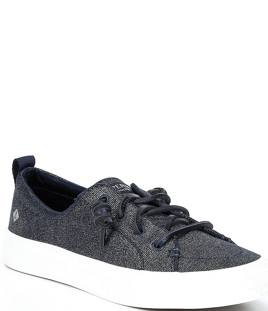Sperry Crest Vibe Sparkle Textile Sneakers