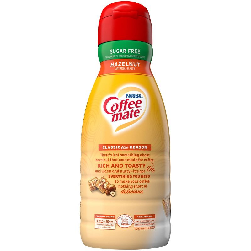 Coffee Mate Hazelnut Coffee Creamer - 1qt