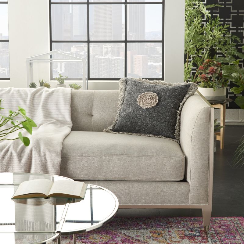 Life Styles GT060 Charcoal 16" x 16"