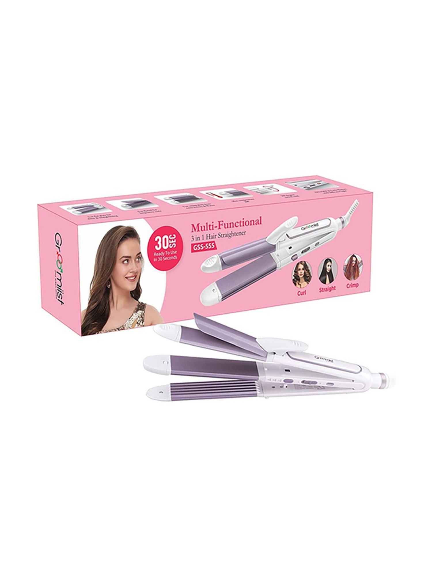 HNK Frizz Hair Crimper (Green)