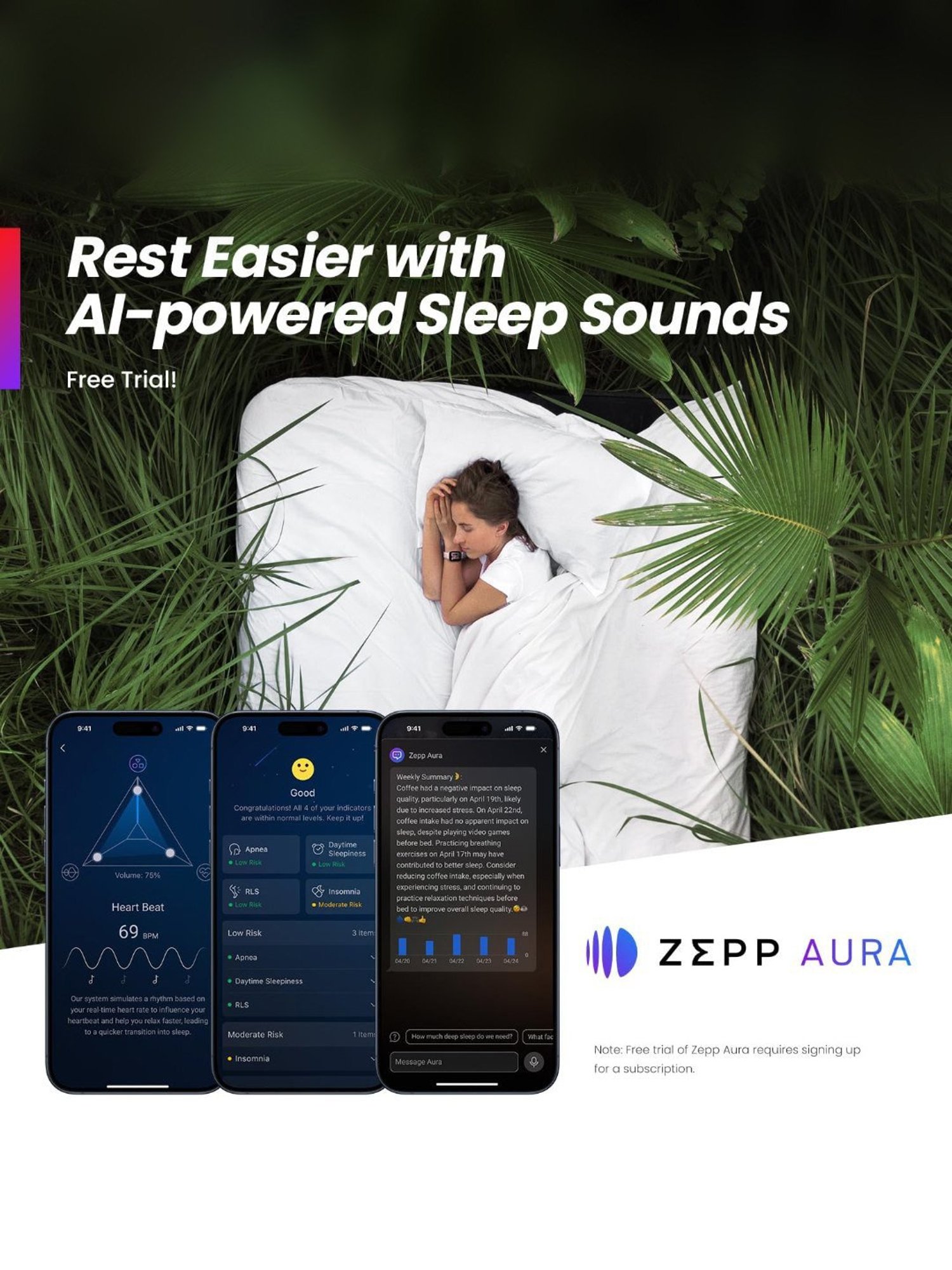 Amazfit Active BT Calling Smartwatch with 1.75 inch AMOLED Display & Alexa Built-in (Pink)