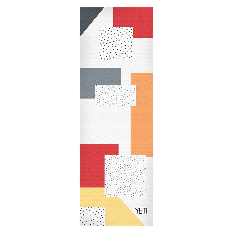 Flexnest Anti-Tear Non-Slip Performance TPE Material 6mm Yoga Mat (Orange)