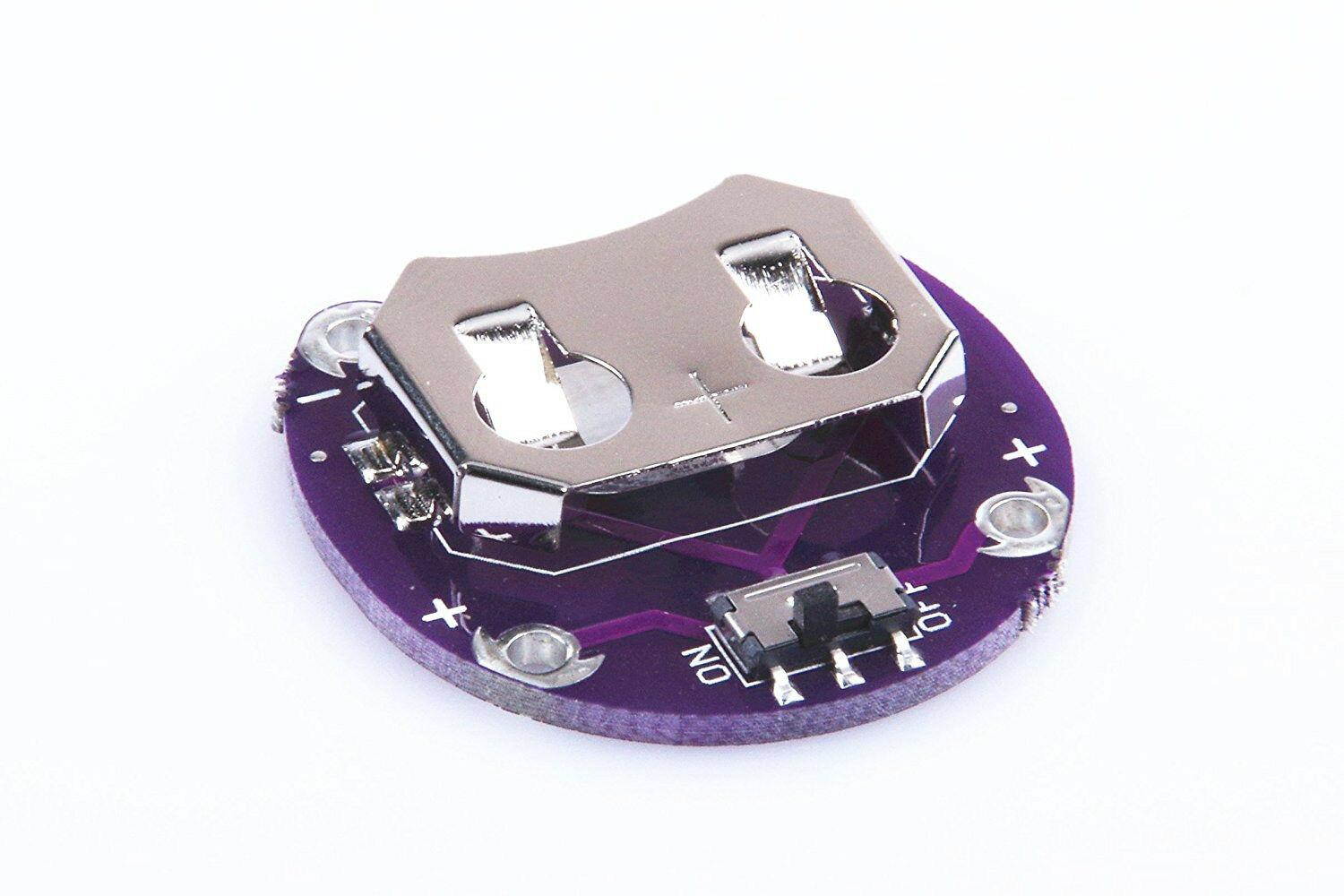 Arduino LilyPad Coin Cell Battery Holder CR2032 Battery Mount Module