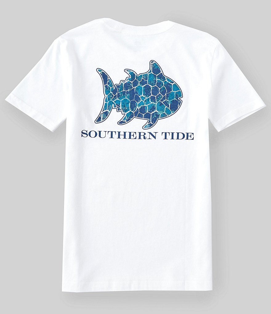 Southern Tide Little/Big Boys 4-16 Sea Turtle Skipjack Fill Short-Sleeve T-Shirt