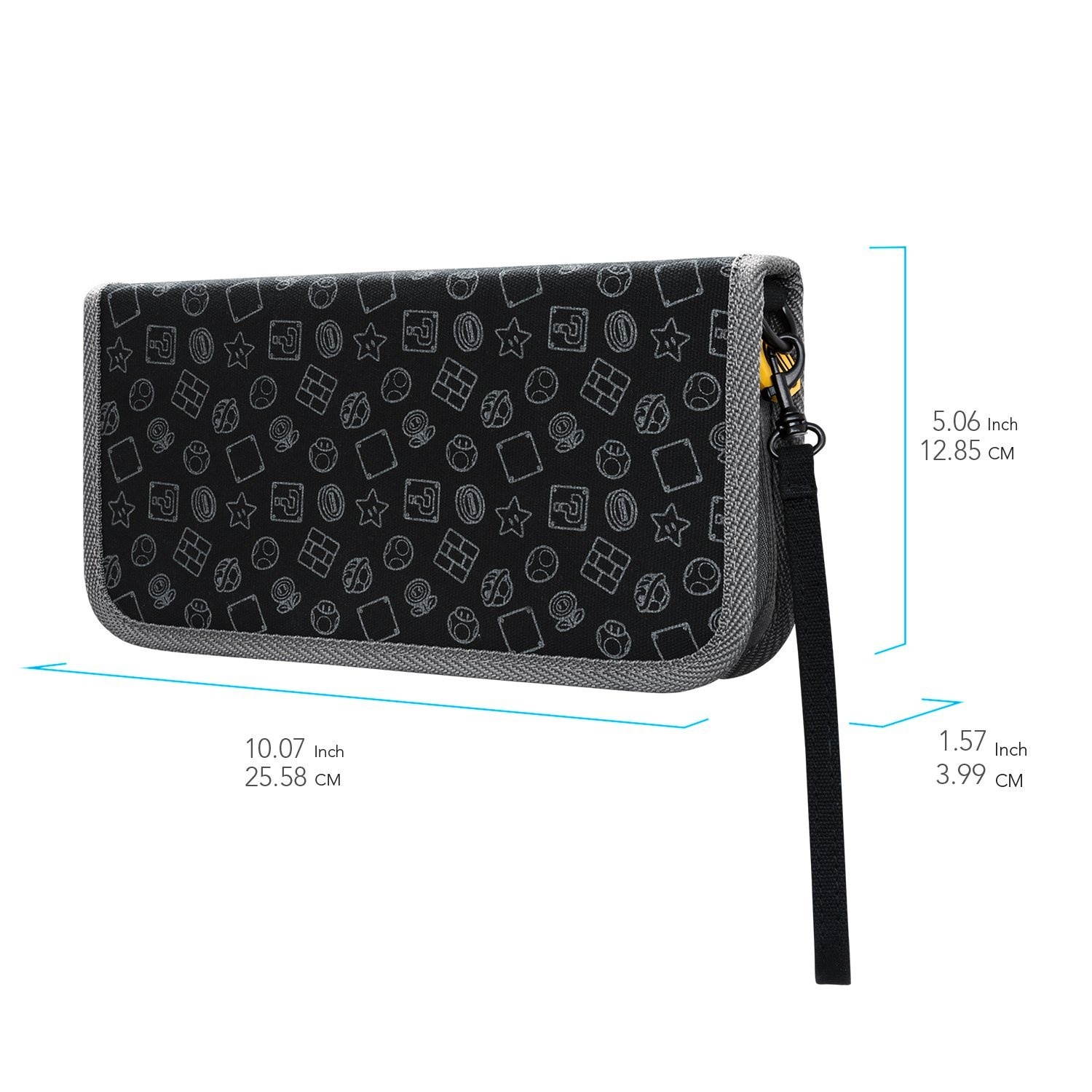 Nintendo Switch Super Mario Brothers Premium Travel Case for Console and Games by PDP