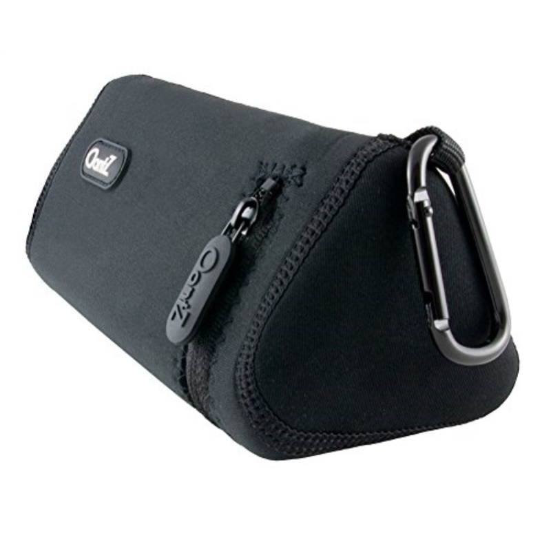 Cambridge SoundWorks Official Bluetooth Speaker Carry Case for the OontZ Angle 3 Plus and the OontZ Angle 3 ULTRA, Neoprene with Aluminum Carabiner, reinforced zipper [NOT FOR OontZ Angle 3]