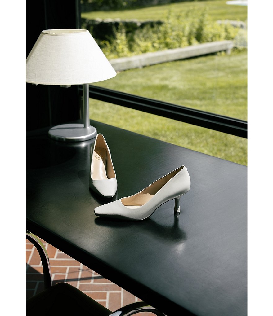 Sam Edelman Rika Snip Toe Leather Dress Pumps