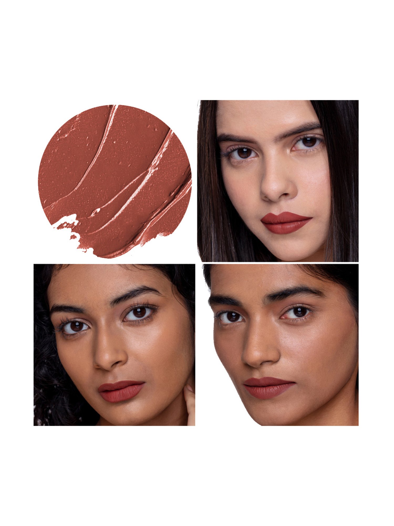 Kiro Beauty Airy Matte Long Lasting Liquid Lipstick Nutmeg Nude - 5 ml