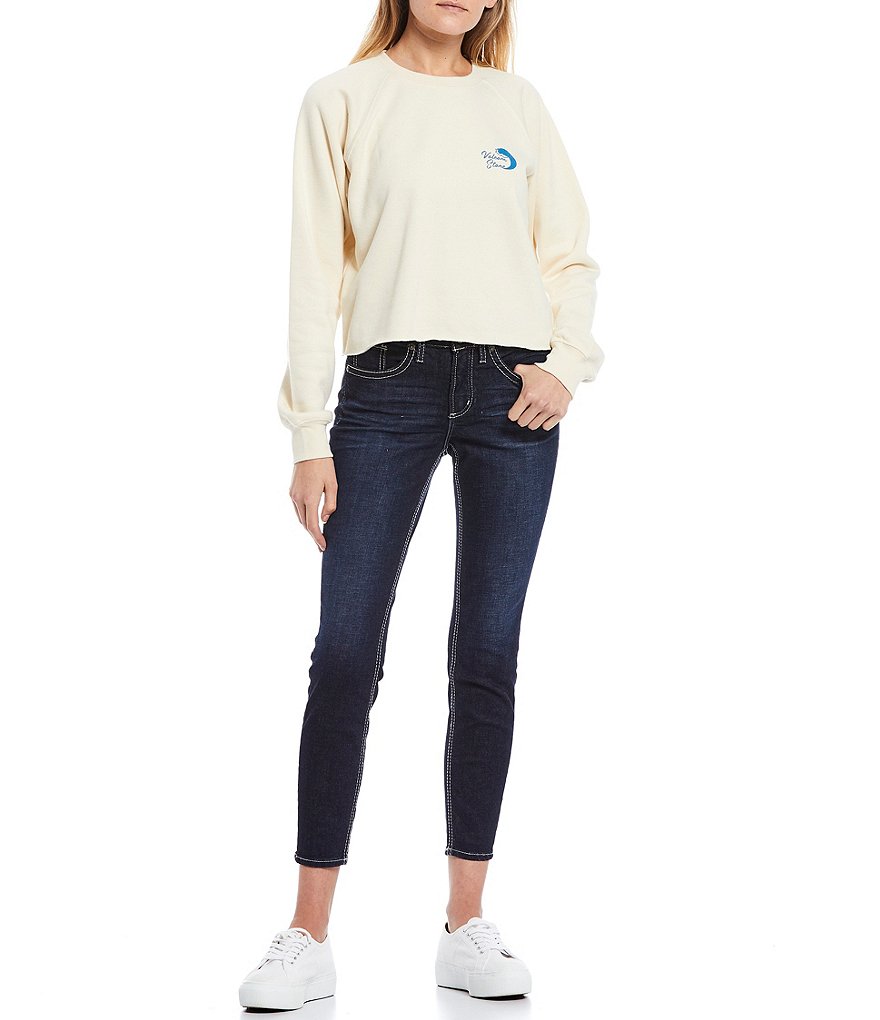 Silver Jeans Co. Suki Crop Skinny Jeans