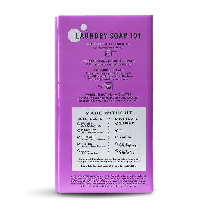 Ingredients Matter Lavender Laundry Soap Powder - 36oz
