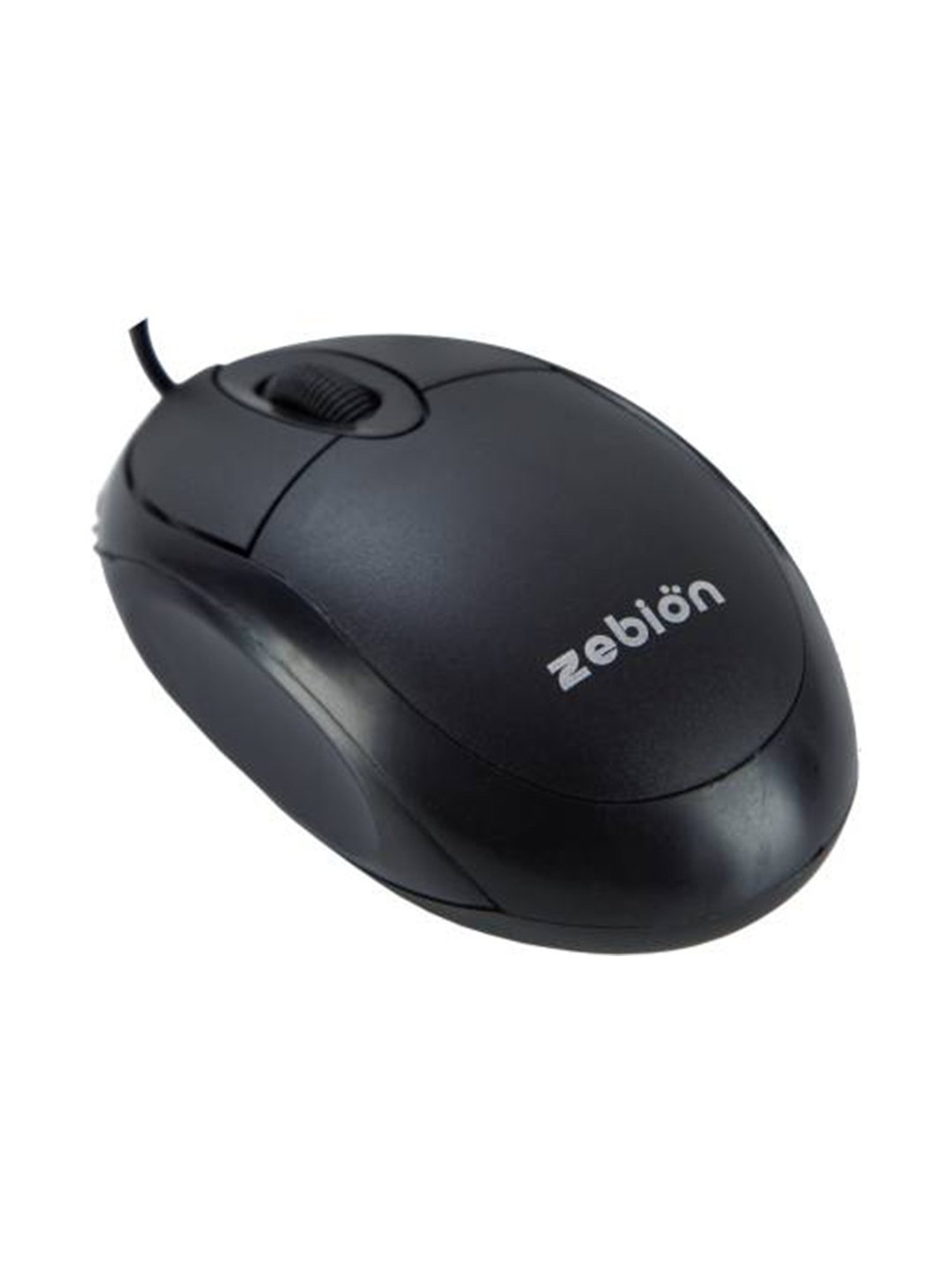 Zebion Elfin Wired Optical Mouse Usb 2.0 - Black