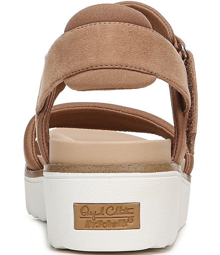 Original Collection by Dr. Scholl's Meet Up Suede Platform Wedge Sandals