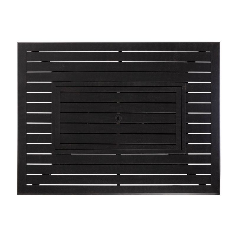 Longmont Aluminum Rectangle Fire Pit - Fire Sense