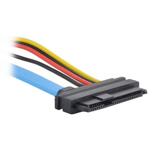 FVH Hard Disk SFF-8482 SAS Cable 29P to 1* SATA 7PIN hdd Cable 70cm SF-011-0.7M