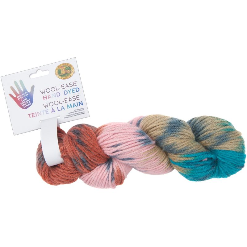 Lion Brand Wool-Ease Hand Dyed Yarn-Butterfinger