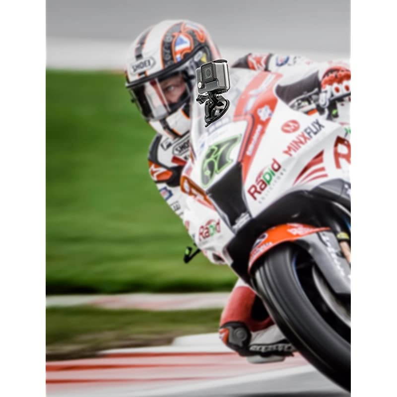 Suction Cup Camera Mount with 1/4 Adapter Car Windshield Mount for Camera and Dash Cam GoPro Hero 9 8 7 6 5 4 3+ 3 2 1 Session