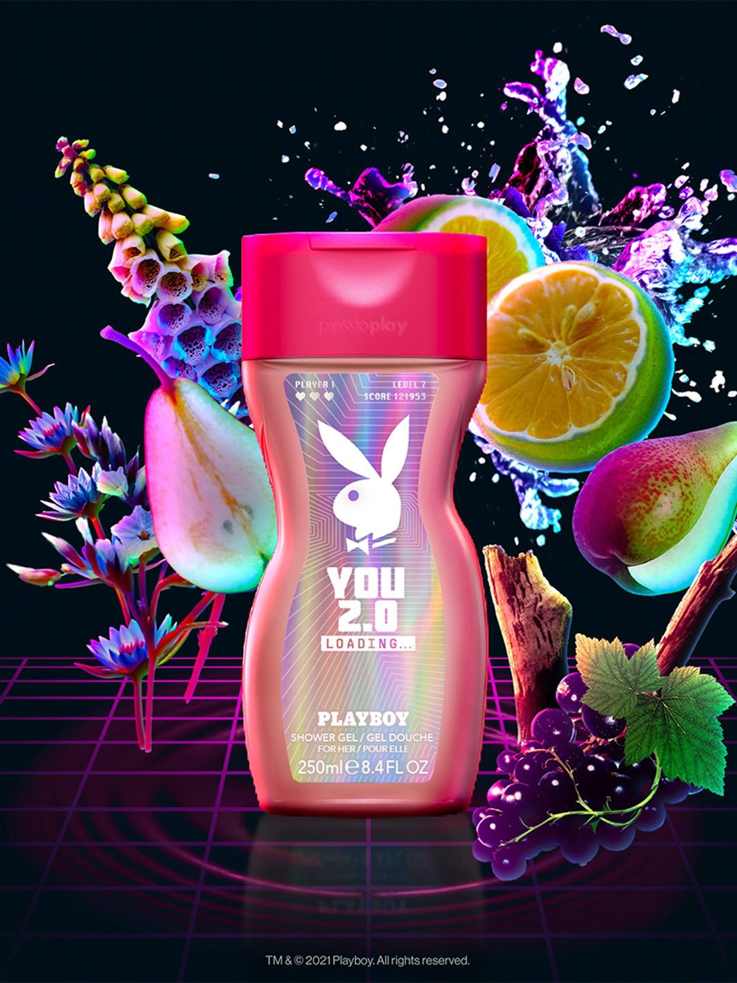 Playboy You 2.0 Loading Shower Gel for Her - 250 ml