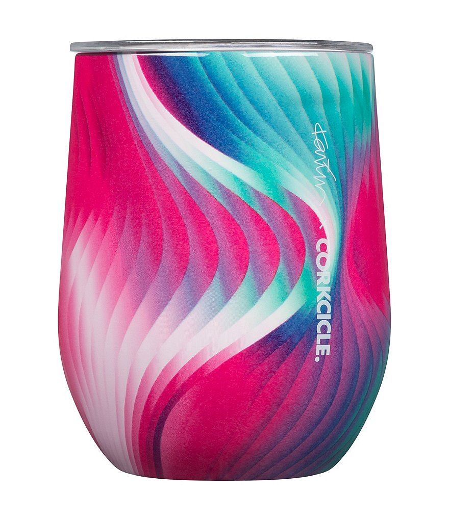 Corkcicle Stainless Steel Triple-Insulated 12-oz Electroclash Stemless Wine Cup