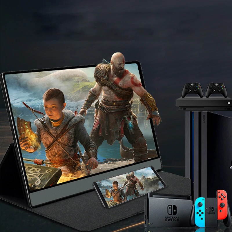 13.3 inch 1080P/3K/Touch Gaming Portable Monitor USB Type-C IPS ultra slim for office and Gaming Consloe Switch PS4 XBOX ONE