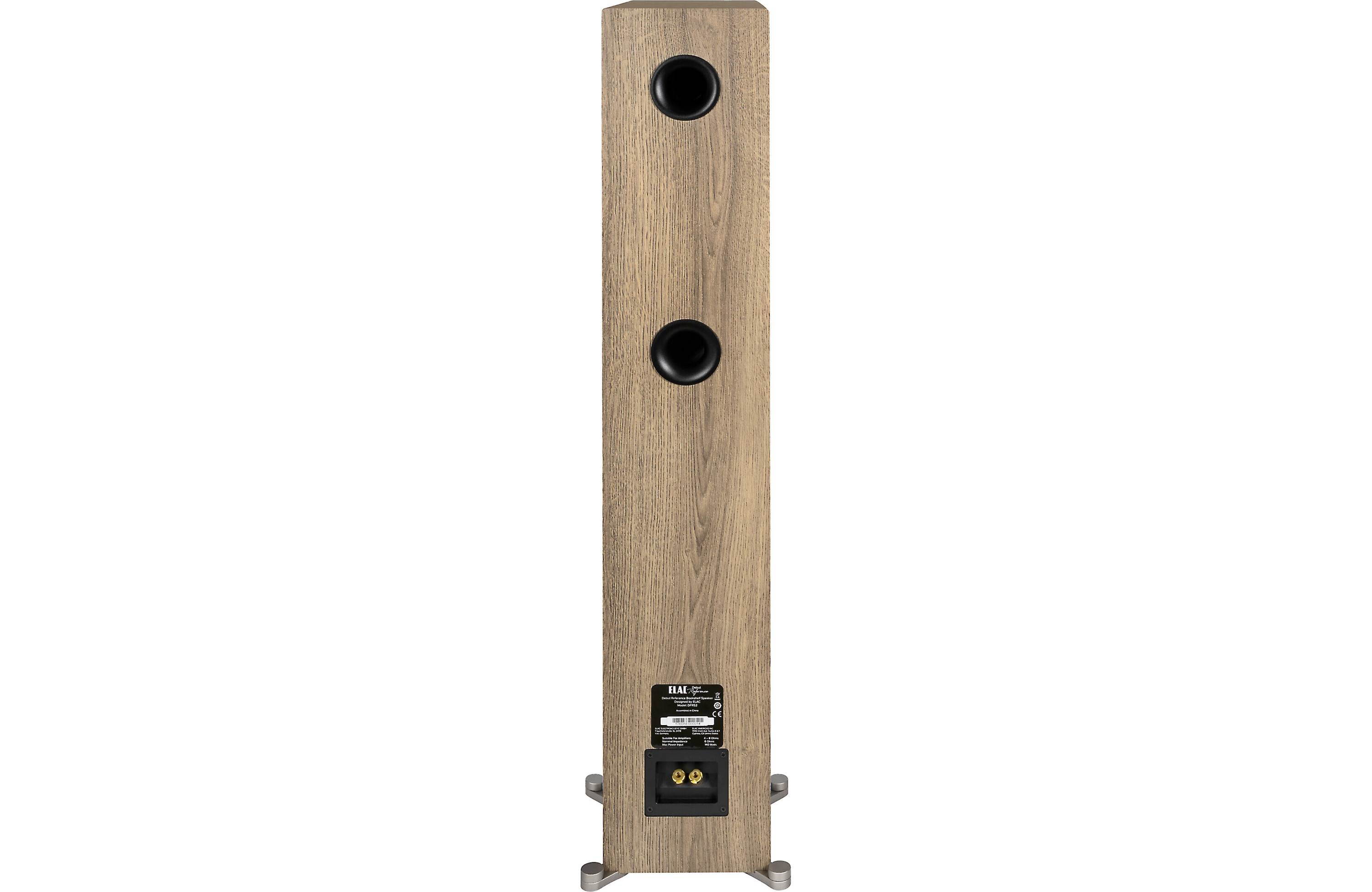 Elac Debut Reference F5.2 Oak (Ea.) Tower Speaker