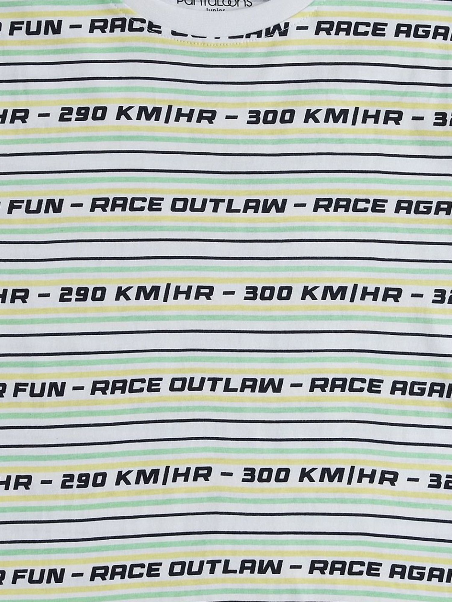 Pantaloons Junior Multicolor Cotton Printed T-Shirt