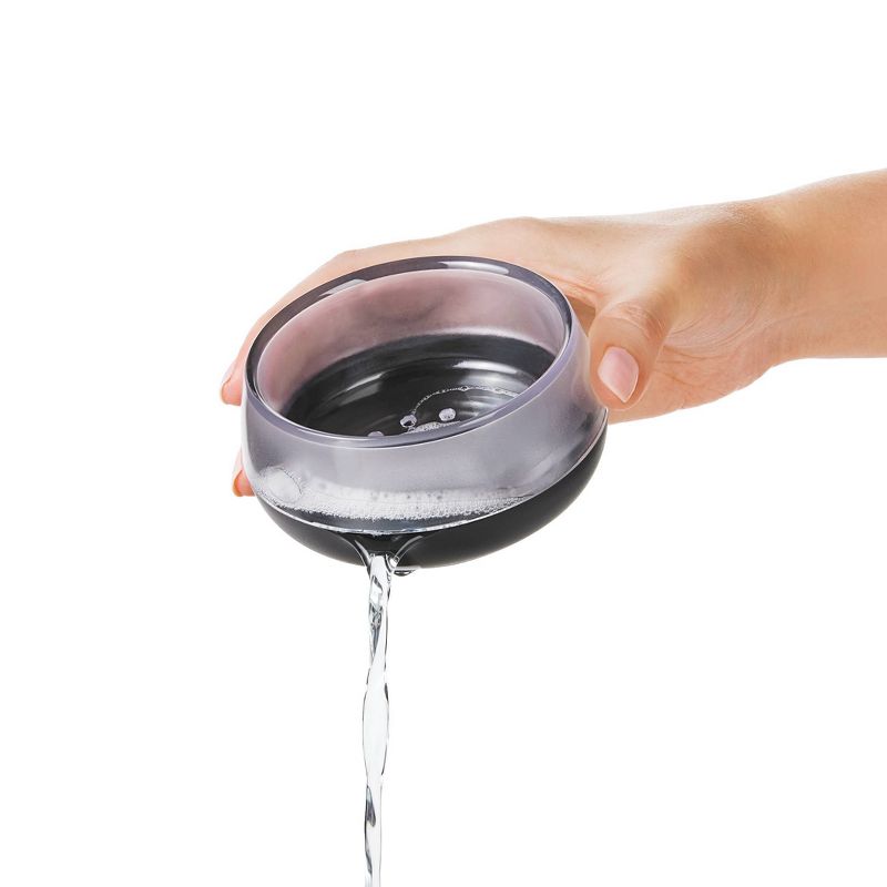 OXO Soap Dispensing Palm Brush Storage Set