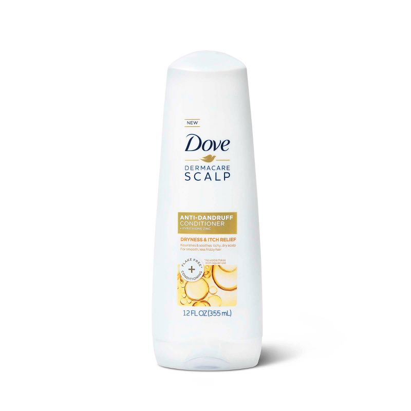 Dove DermaCare Scalp Anti-Dandruff Conditioner Dry and Itchy Scalp Dryness and Itch Relief - 12 fl oz