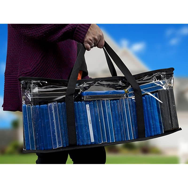 Premium Quality Home DVD Storage Bags 4Pack Holds 160 Total Movies or Video Games Bluray | Convenient Travel Case for Media | Stackable Easy to Carry Black
