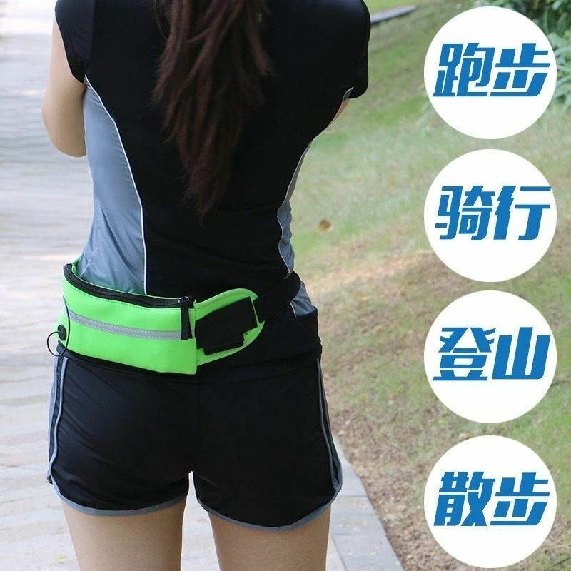 Waterproof Sport Runner Waist Bum Bag Running Jogging Belt Pouch Zip Fanny Pack