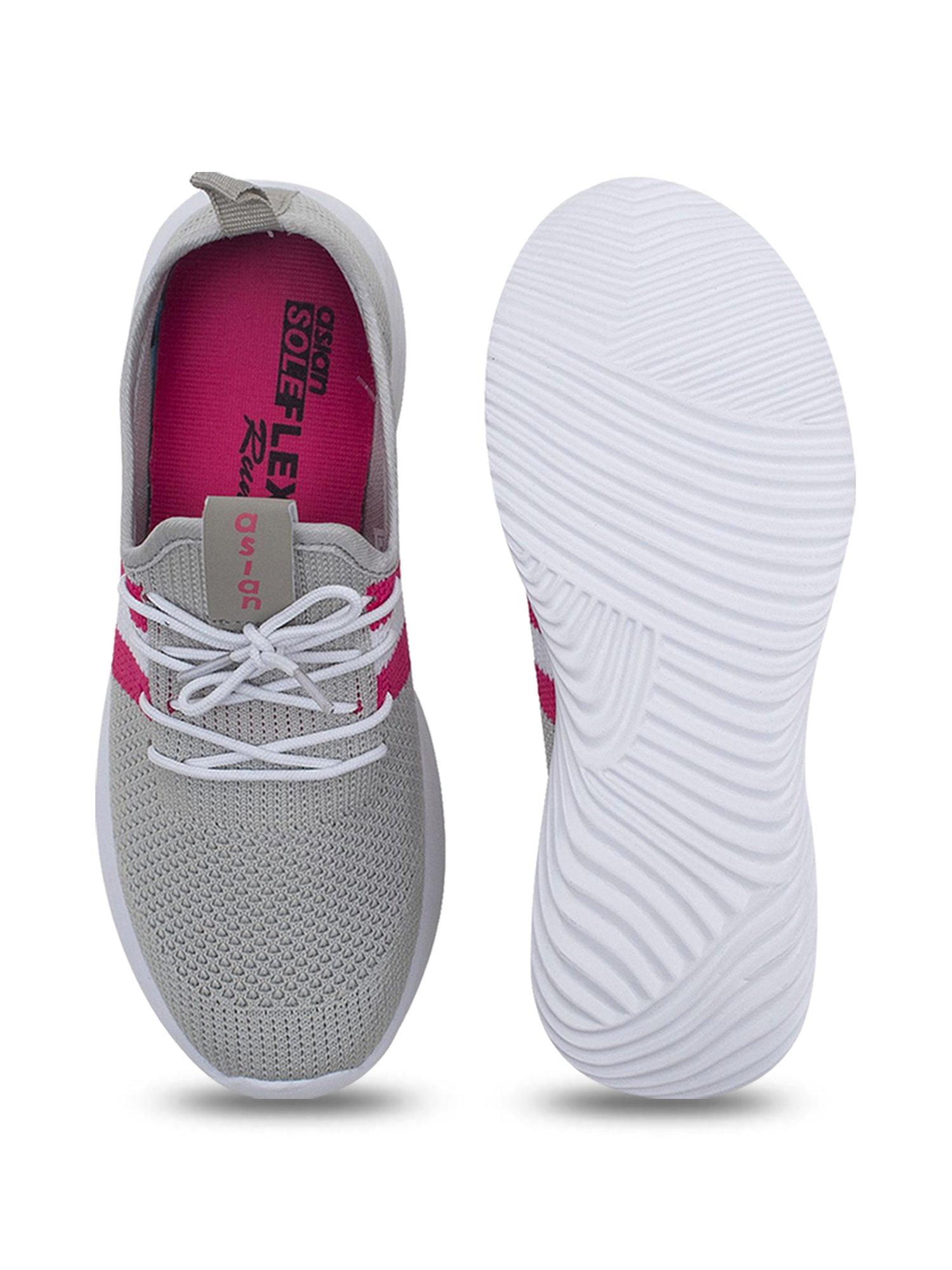 Asian Women's Grey Walking Shoes