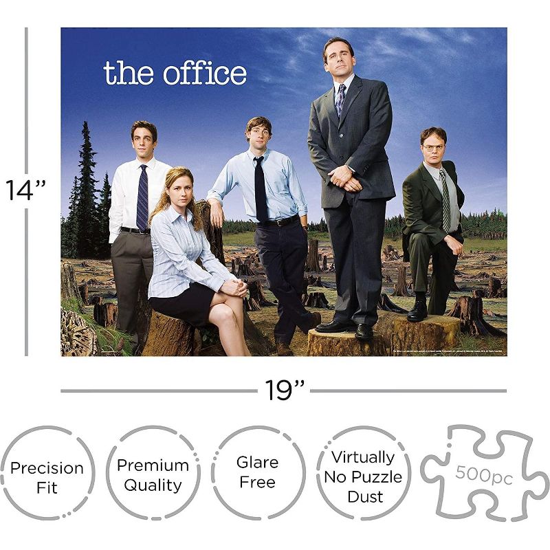NMR Distribution The Office Forest 500 Piece Jigsaw Puzzle