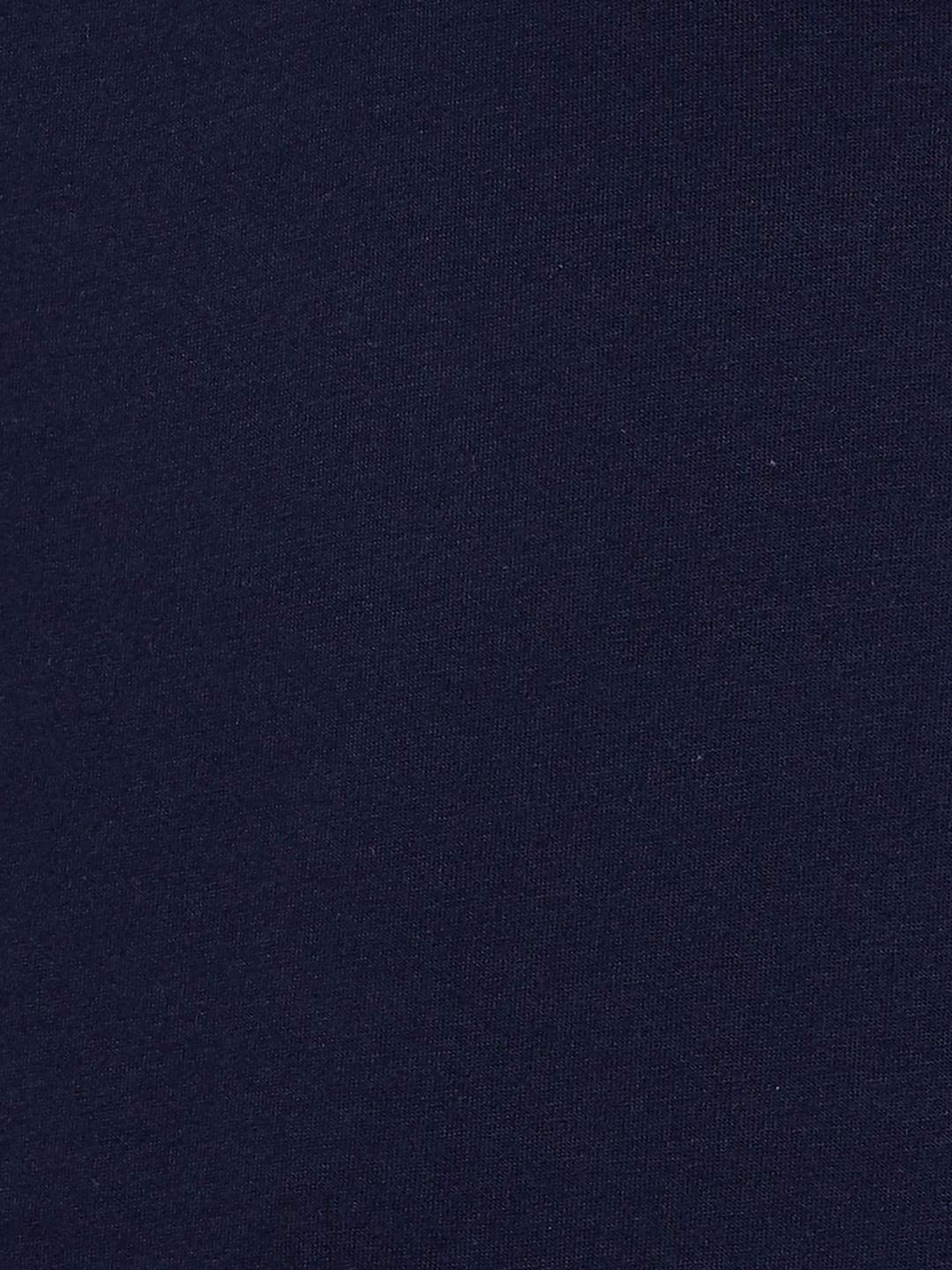 KAPPA Navy Cotton Regular Fit Printed T-Shirt