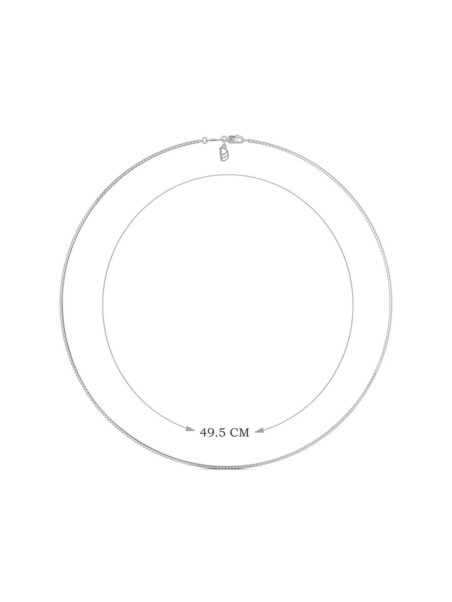 Joyalukkas Shimmer 950 Platinum Chain